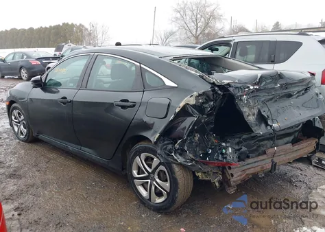 2018 Honda Civic Lx from USA, damaged, VIN 2HGFC2F56JH579168